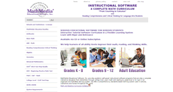 Desktop Screenshot of mathmedia.com